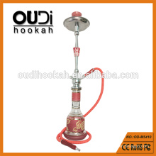 Fábrica de atacado grande tamanho flor padrão vase shisha fumaça colorida